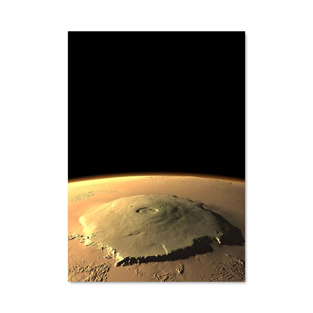 Poster majestueux Olympus Mons